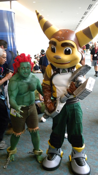 Illustration for article titled Comic-Con Friday Cosplay Round Up